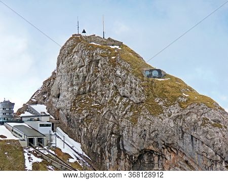 Alpine Peak Of Esel In The Swiss Mountain Range Of Pilatus And In The Emmental Alps, Alpnach - Canto