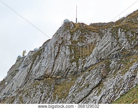Alpine Peak Of Esel In The Swiss Mountain Range Of Pilatus And In The Emmental Alps, Alpnach - Canto
