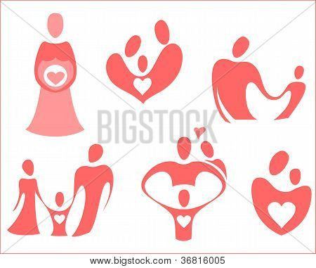 Тема является семья в иконы