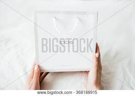 Heating Tobacco System Iqos, Iqos Tobacco Product Technologies. Bag.