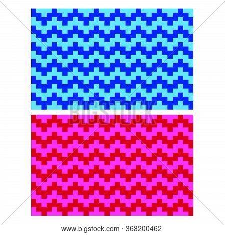Flat Colorful Beautiful Decorative Ethnic Woven (anyaman) Background Texture 12