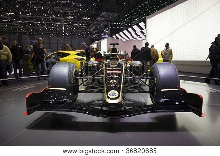 2011 Lotus Renault Gp formule 1 voiture