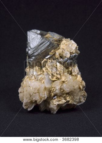 Cristalli di quarzo e Galenit