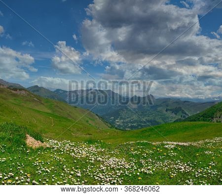 View Of Col Aubisque In The French Pyrenees