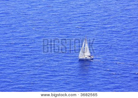 海の上のボート