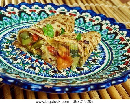 Stuffed Vegetable Parathas
