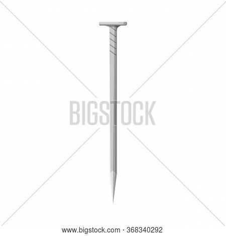 Isolated Object Of Nail And Instrument Logo. Web Element Of Nail And Pin Stock Symbol For Web.