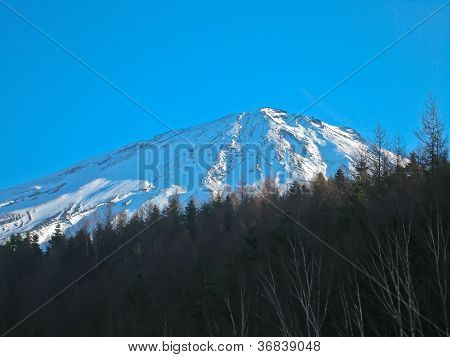 Mt Fuji näkymä järvelle