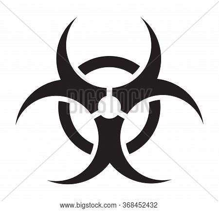 Biological Hazar Sign. Garbage. Dangerous Goods. Radioactive Element. Harmful Waste