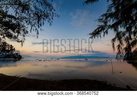 Sunset On Mot Island Phuquoc