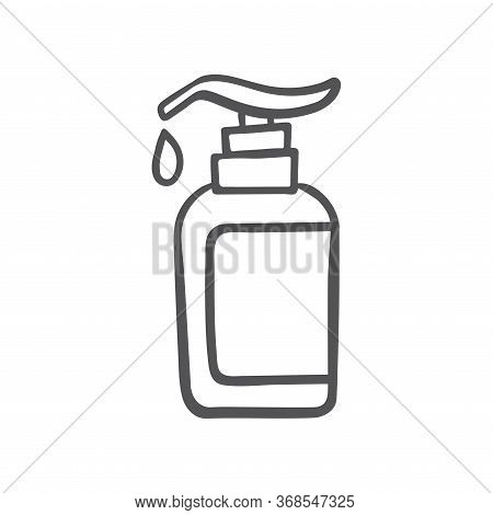 Sanitation Accessories Icon To Help During Corona Virus Or Covid 19