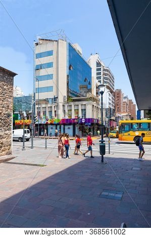 Argentina Cordoba May 27 This Is The Stretch Of Velez Sarsfield Avenue That Meets Caseros Street One