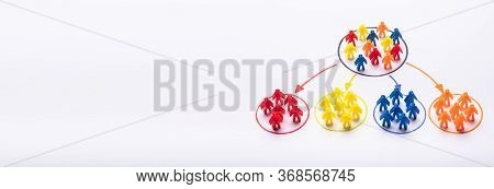 Market Segment And Customer Audience. High Sale People