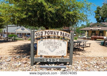 Old Poway Park And Village, Poway, California. Usa April 18th, 2020