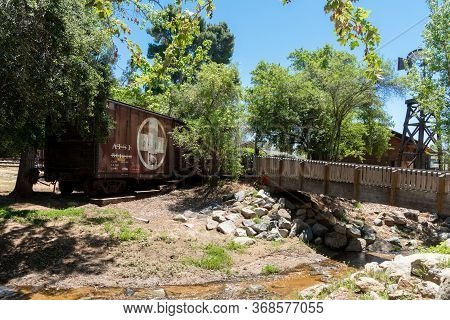 Old Poway Park And Village, Poway, California. Usa. April 18th, 2020