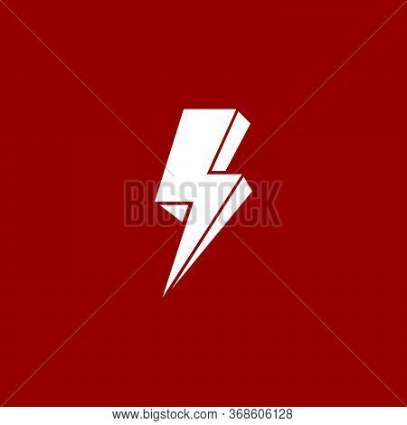 Flash Lightning Bolt Icon Logo Design Vector Template
