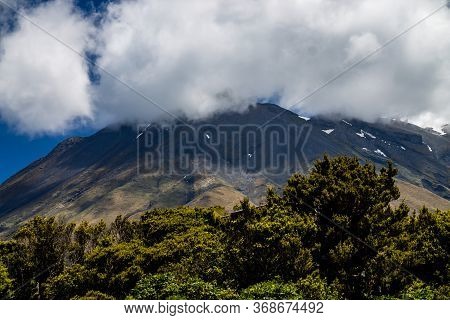 Views Of Mount Taranaki,  Egmont National Park, Taranaki, New Zealand