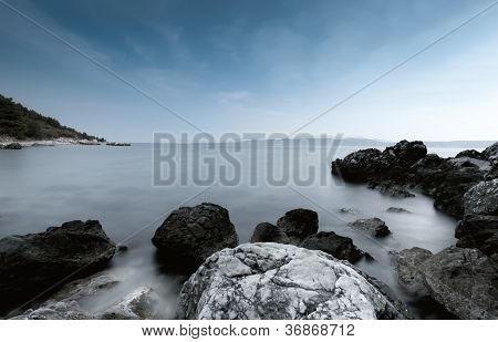 The coast