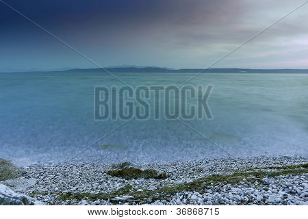 The coast