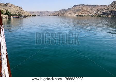 Beautiful Halfeti Lake In Gaziantep In Turkey