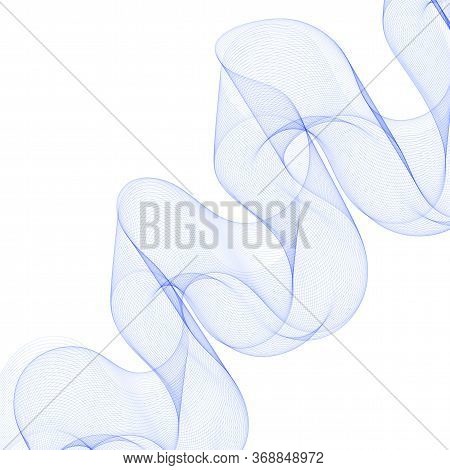 Sea Blue Wave. Abstractillustration.  Vector Wave. Eps 10