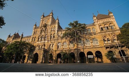 Mumbai, India - December 17, 2018: Elphinstone College, Mumbai, Maharashtra, India.