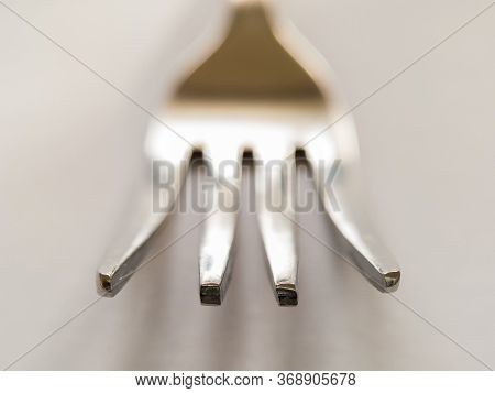 In Cutlery Or Kitchenware, A Fork Is A Utensil, Now Usually Made Of Metal. Fork Head That Branches I
