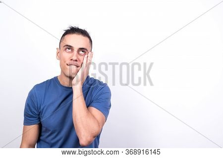 Man Feeling Pleasure