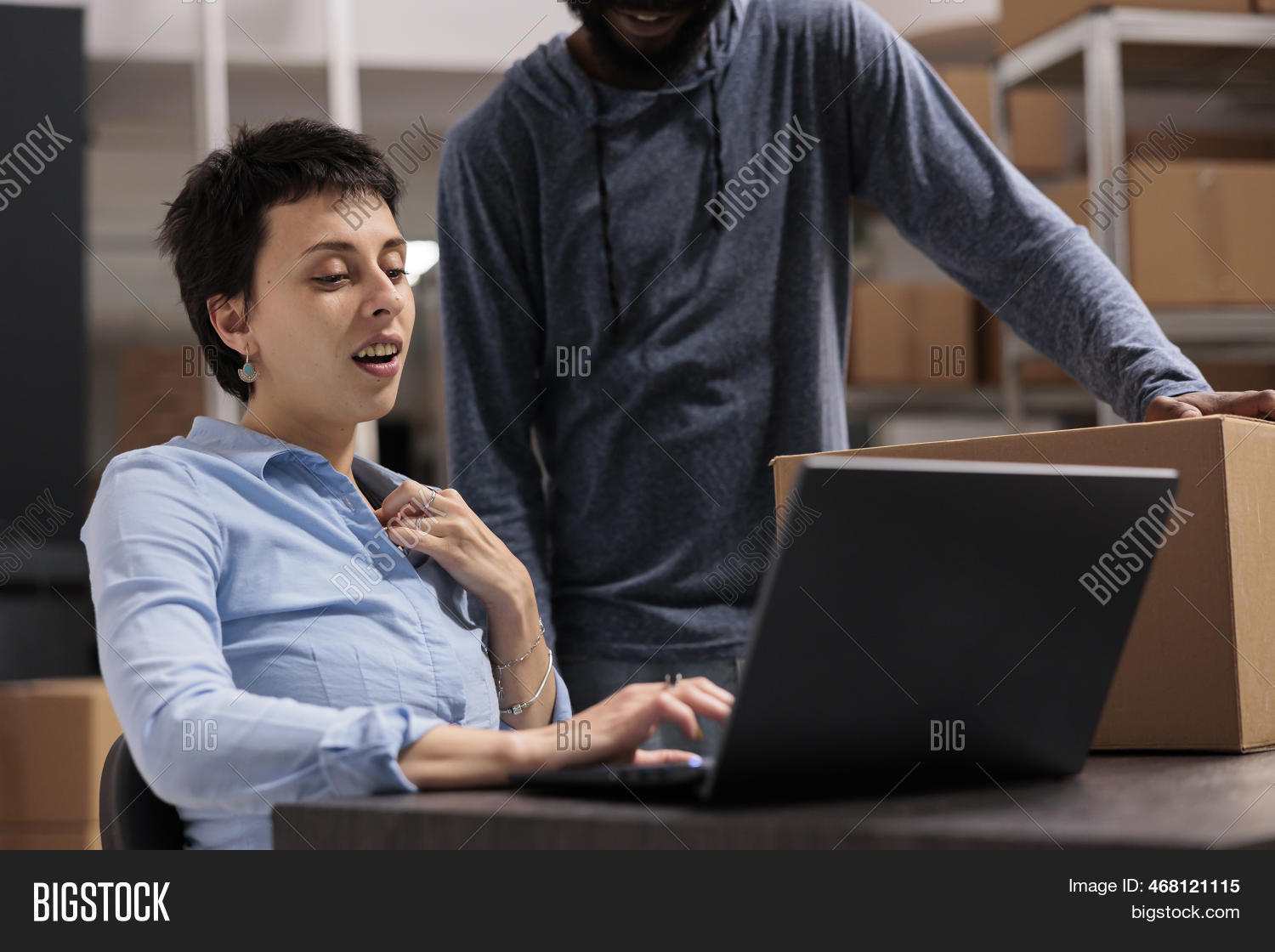 Warehouse Employees Image & Photo (Free Trial) | Bigstock