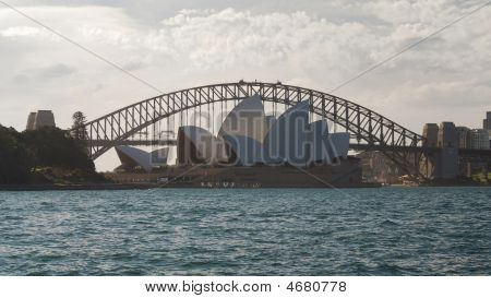 Operahuset och Harbor Bridge