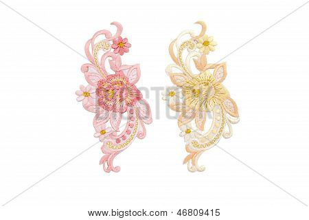 Neckline Embroidery Fashion