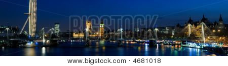 City Of Westminster: Twilight, london.