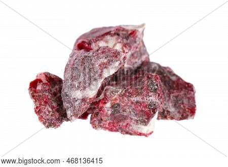Benzoin Siam Resinoid Isolated On White Background. Mix Of Benzoin And Dammar Resin. Tropical Resins