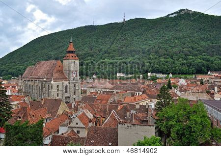 The Black church, the oldest gothic monument in Brasov, Romania