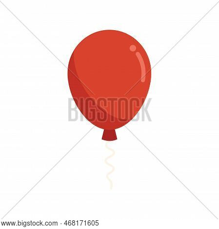 Surprise Balloon Icon Flat Vector. Gift Present. Wow Effect Isolated