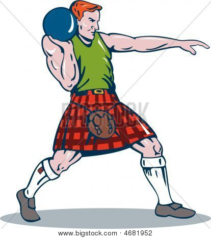 스코틀랜드 Shotput