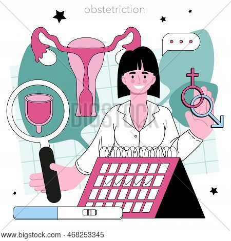 Gynecologist, Reproductologist And Women Health Doctor. Pregnancy Monitoring