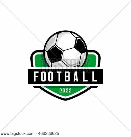 Vector Design Soccer, Soccer Club Vector Berlatar Putih