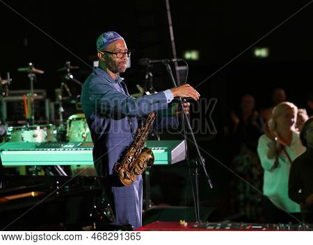 Cracow, Poland - July 08, 2022: Kenny Garrett Quintet Performing Live On The Kijow Centre Stage At S
