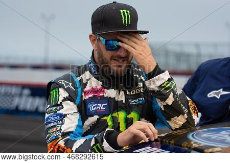 Ken Block American Professional Rally Driver During The Red Bull Grc