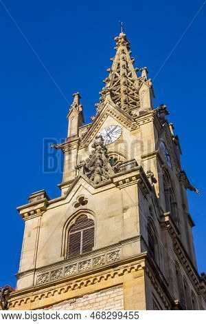 Tower Of The Saint Ignatius Church In San Sebastian, Spain