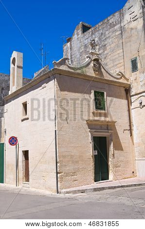 Historický kostel. Maglie. Puglia. Itálie.