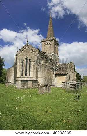 St Marys templomban Bishops Cannings