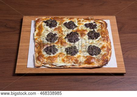 Pizza With Morcilla