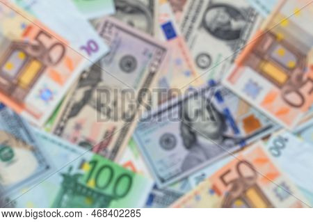 Modified Decorative 100 Dollar Bill Artwork For Design Purpose