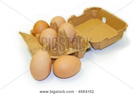 Ägg i kartong