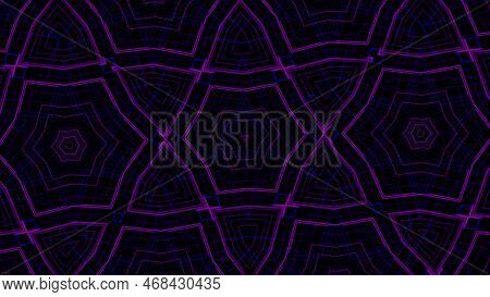 Color Pattern. Geometric Neon & Black Color Background. Modern Wallpaper Tile Illustration Design.