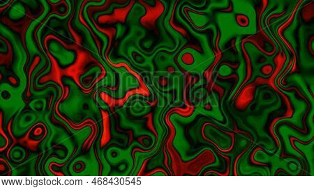 Colorful Flow And Glow Background. Wave Color Liquid Shape. Illustration Abstract Background.