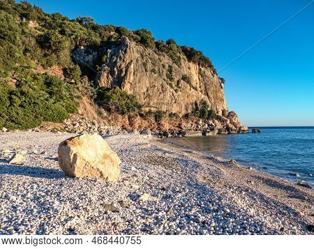 Cala Fuili Seaside Rocky Bay By Cala Gonone In Sardegna