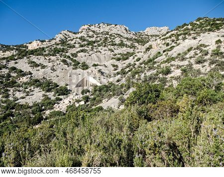 Sardinia Mountains And Rocks For Climbing